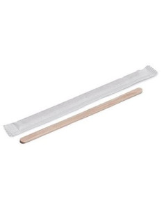 PALETINA DE MADERA 14X05CM EN FUNDA INDIVIDUAL DE PAPEL PACK 500 UD