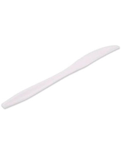 CUCHILLO GRANDE REUTILIZABLE 165CM PACK DE 20 BLANCO