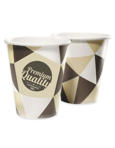 VASO 200CC CARTÓN BEBIDAS CALIENTES  PACK DE 50U