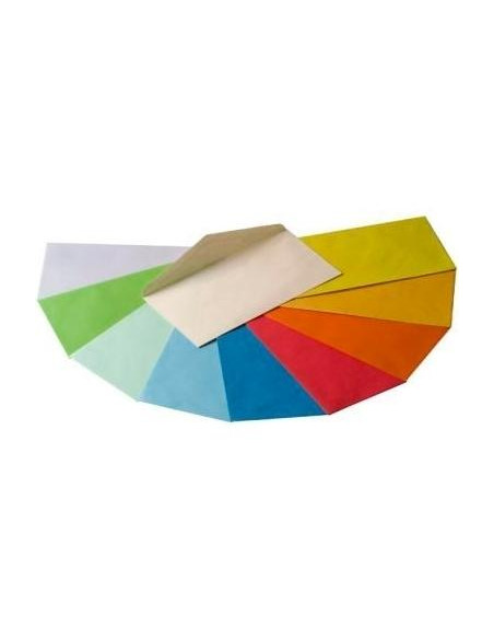 MICHEL SOBRE 16X22CM PACK 25U VERDE OLIVA 120GR