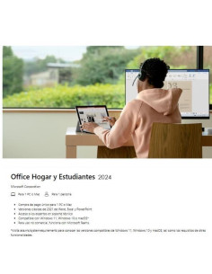 MICROSOFT OFFICE HOME 2024 TODOS LOS IDIOMAS FISICA