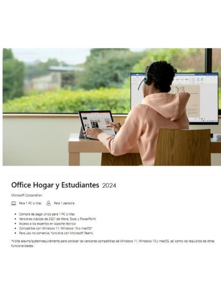 MICROSOFT OFFICE HOME 2024 TODOS LOS IDIOMAS FISICA