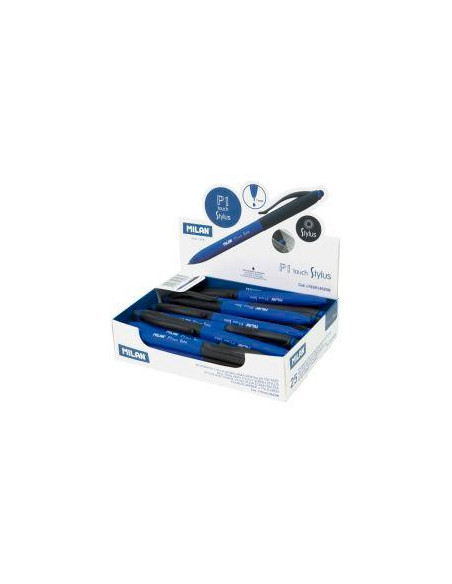 BOLIGRAFO MILAN RETRACTIL P1 STYLUS SURTIDO EXPOSITOR DE 25