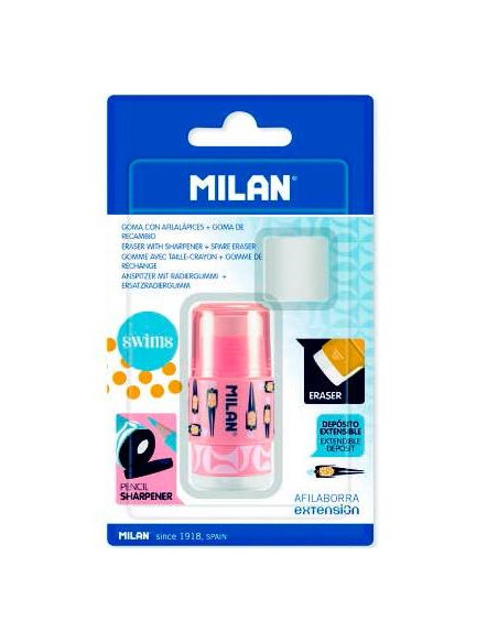 MILAN AFILABORRA EXTENSION SWINS  1 GOMA DE RECAMBIO EN BLÍSTER CSURTIDOS
