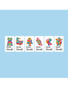 MILAN GOMA 424-A MIGA DE PAN NUEVO DISEÑO 6 DIBUJOS SURTIDOS -CAJA 24UD-