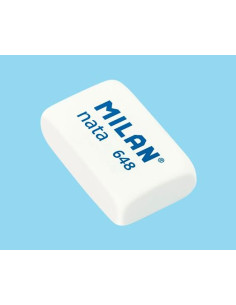 MILAN GOMA 648 NATA 31X19X09 CM BLANCO -CAJA 48U-