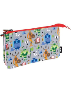 MILAN PORTATODO 5 COMPARTIMENTOS SERIE ESPECIAL VIKINGS