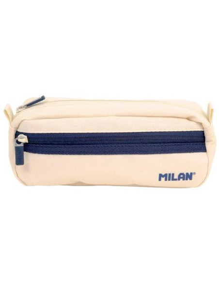 MILAN PORTATODO RECTANGULAR 2 CREMALLERAS SERIE 1918 BEIGE