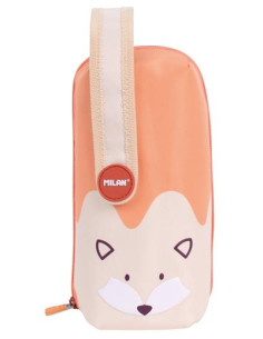 MILAN KIT 4 ESTUCHES CCONTENIDO SERIE ESPECIAL FUN ANIMALS NARANJA