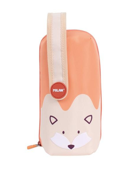 MILAN KIT 4 ESTUCHES CCONTENIDO SERIE ESPECIAL FUN ANIMALS NARANJA
