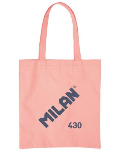 MILAN BOLSA DE MANO TOTE BAG SINCE 1918 ROSA