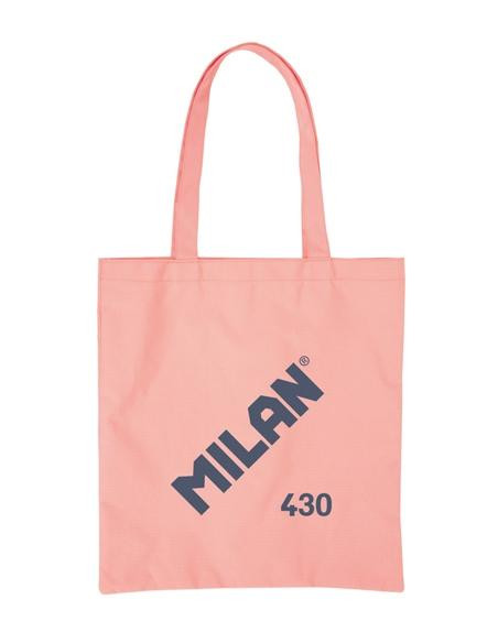 MILAN BOLSO DE MANO TOTE BAG SINCE 1918 ROSA