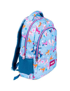 MILAN MOCHILA ESCOLAR 2 CREMALLERAS 21L SERIE ESPECIAL ROLLER 2