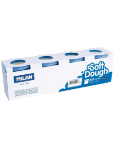 MILAN PASTA BLANDA SOFT DOUGH BOTE 116GR BLANCO CAJA 4 UD