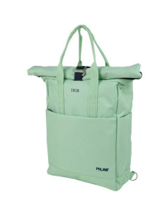 MILAN MOCHILA URBANA CCIERRE SUPERIOR ENRROLLABLE 10L SERIE 1918 VERDE
