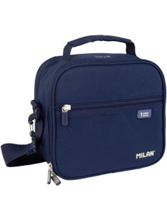 MILAN BOLSA ISOTÉRMICA PORTA ALIMENTOS CON 3 RECIPIENTES 35L SERIE 1918 AZUL MARINO