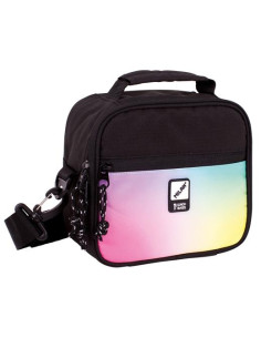 MILAN BOLSA ISOTÉRMICA PORTA ALIMENTOS 35L CON 3 RECIPIENTES SERIE SUNSET NEGRO