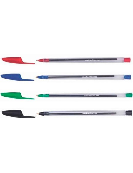 MOLIN BOLÍGRAFO BASIC CRISTAL BALL POINT PEN AZUL