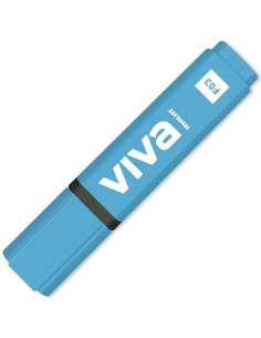 MOLIN MARCADOR FLUORESCENTE VIVA AZUL