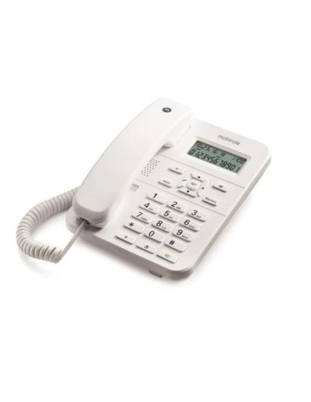 MOTOROLA TELEFONO FIJO C CABLE CT202 BLANCO