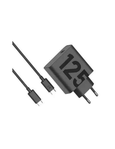 MOTOROLA CARGADOR PARED CON CABLE USB-C TURBO POWER GAN 125W