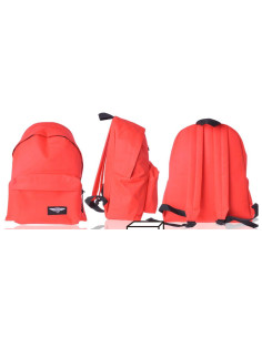 MP MOCHILA ECO GRANDE 43X35X24CM CREMALLERA ROJO