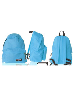 MP MOCHILA ECO GRANDE CREMALLERA AZUL