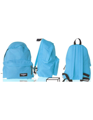 MP MOCHILA ECO GRANDE CREMALLERA AZUL