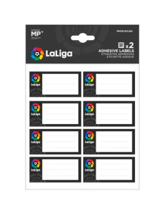 ETIQUETAS ADHESIVAS PERSONALIZABLES DECORADAS LA LIGA
