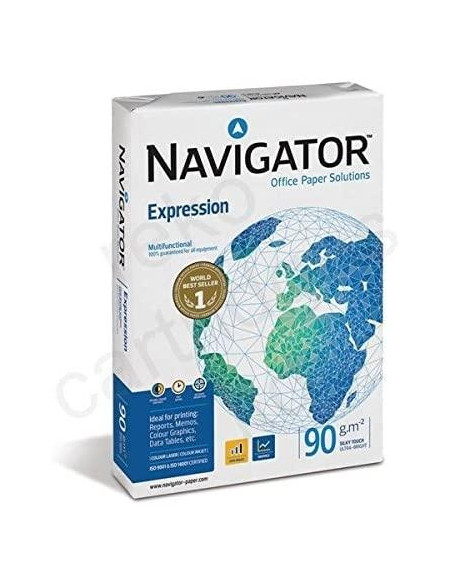 NAVIGATOR A4 90GR UNIVERSAL -5 PAQUETES-