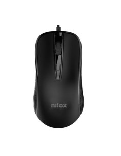 NILOX RATÓN CABLE USB 2400DPI NEGRO