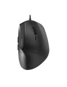 NILOX RATÓN VERTICAL C CABLE 3600 PPP NEGRO