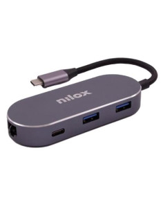 NILOX DOCKING USB-C A HDMIUSB 30LANPD