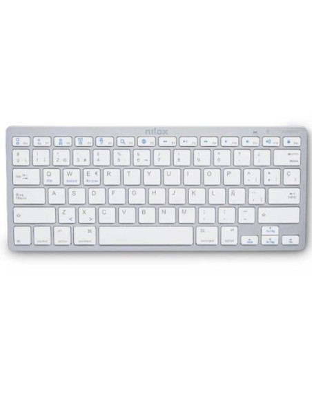 NILOX TECLADO BLUETOOTH BLANCO