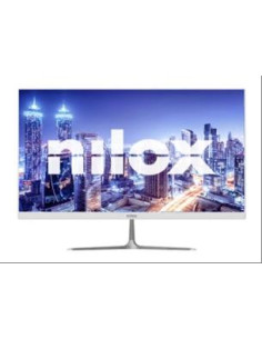 NILOX MONITOR DESKTOP VA LED 24 4MS FHD 1920X1080 75HZ 169 VGAHDMI BLANCO