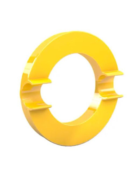 NOVUS DAHLE 95551 IMÁN MEGA MAGNET CÍRCULO XL Ø8CM CENGANCHE AMARILLO