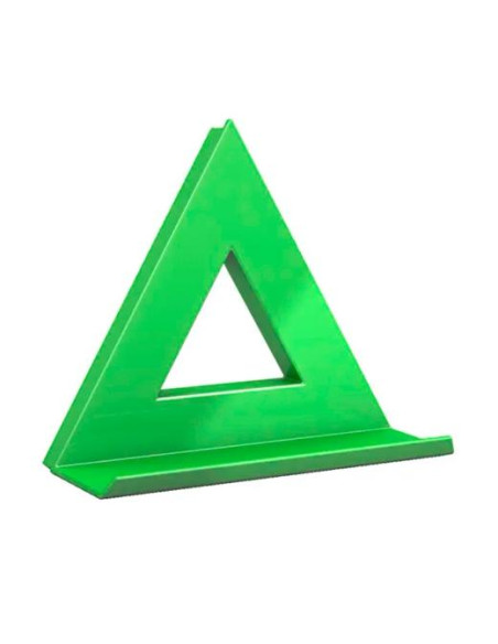 NOVUS DAHLE 95552 IMÁN MEGA MAGNET TRIÁNGULO XL 9X9CM CBANDEJA VERDE