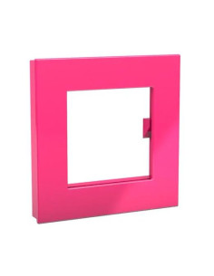 NOVUS DAHLE 95553 IMÁN MEGA MAGNET CUADRADO XL 75X75 CM CPORTAFOTO ROSA