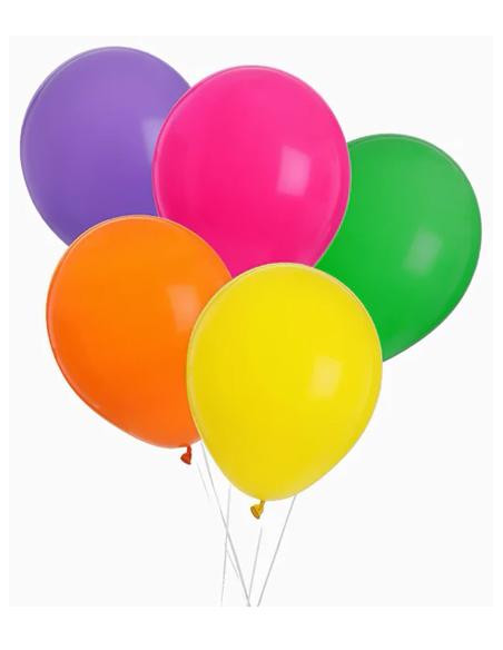 OH YEAH GLOBO FLÚOR Ø23CM PACK DE 10 CSURTIDOS
