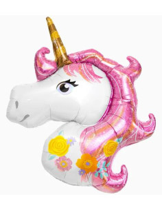 OH YEAH GLOBO POLIAMIDA UNICORNIO PASTEL 109CM-43