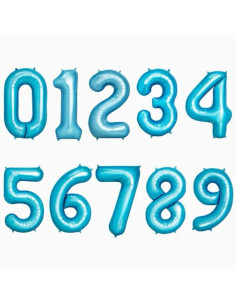 OH YEAH GLOBO POLIAMIDA N6 100CM AZUL PASTEL