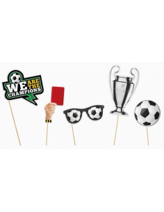 OH YEAH PHOTOCALL FÚTBOL SET DE 5 PIEZAS