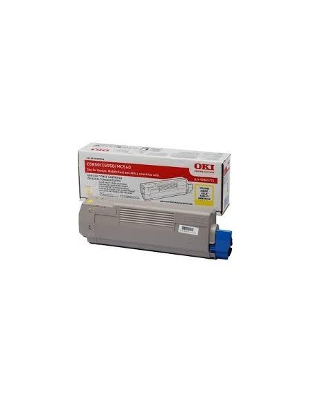 OKI TONER AMARILLO C-58505950MC560  6000 COPIAS