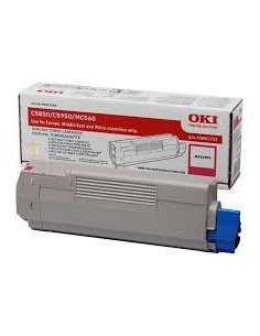 OKI TONER MAGENTA C-58505950MC560  6000 COPIAS