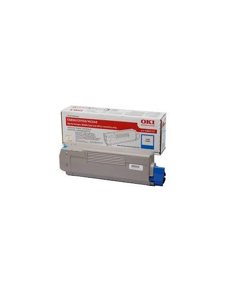 OKI TONER CIAN C-58505950MC560 6000 COPIAS