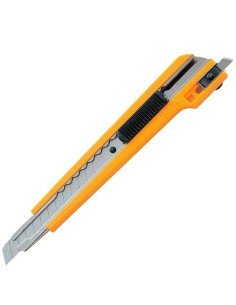 OLFA CUTTER A-3  CUCHILLA FRACTURABLE DE 9 MM  DIESTROS Y ZURDOS