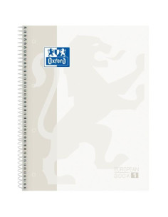 OXFORD CUADERNO CLASSIC EUROPEANBOOK 1 WRITE&ERASE 80H A4 5X5MM MICROPERFORADO TEXTRADURA BLANCO