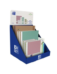 OXFORD CUARDERNOS NATURE -EXPOSITOR 30U-