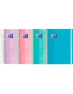 OXFORD AGENDA ESCOLAR TOUCH ESPIRAL 8 DP TEXTRADURA CSURTIDOS 2024-2025 CASTELLANO