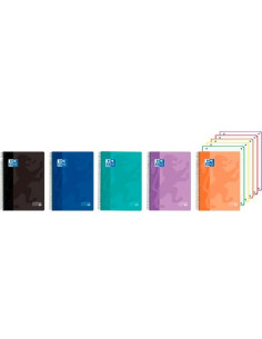 OXFORD CUADERNO EUROPEANBOOK 5 CLASSIC 120H A4 5X5 WRITE&ERASE TPLÁSTICO CSURTIDOS VIVOS